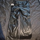 Justice X Snoopy Girls Pleather Flare Cargo Size Xlp  16p 18p  Black New