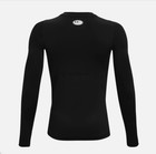 Boy s Under Armour Heatgear Long Sleeve Shirt Size Youth X-large Black New