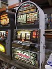 Bally 6000 Black   White Double Jackpot Quick Hit Progressive Slot Machine