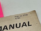 Volvo Penta Outboard Workshop Service Manual Ms3b 3738 Oem 1980