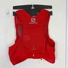 New Salomon Adv Hydra Vest 4 Hydration Running W  2 500ml Flasks Red Unisex L