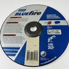 Norton Bluefire 9  Inch X 1 4  X 7 8  Grinding Wheels Disc Type 27  43247 Qty 2