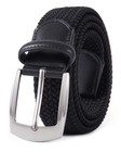 Elastic Fabric Braided Belt enduring Stretch Woven Belt For Women
