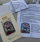 Needle Punch Pattern W  Instructions   Pre-printed Design On Fabric  No Thread