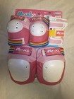 Moxi 187 Killer Pads Super Six Pack Knee elbow wrist Guards Set L xl Peach