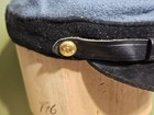 Civil War Reenactment  Confederate Cs Kepi Size 7 Cadet Grey Virginia Hat