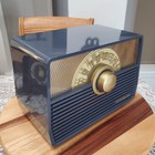 Gorgeous Vintage Mid Century 1952 Rca Victor Radio 1x55 Restored Excellent