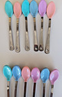 Lot Of 21 Soft Bite Infant Spoons Rubber Tip  Nuk   Munchkin Brand