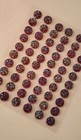 Craftbuddyus Cb042pr 60pcs 10mm Self Adhesive Purple red Sparkle Rhinestone Gems