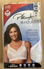 Nwt Playtex 18 Hour Ultimate Shoulder Comfort Wirefree  4693 Bra Side Smoothing