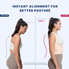 Fit Geno Back Brace Posture Corrector For Women And Men  Shoulder Straightener 