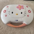 Hello Kitty Kt2003b Cd Karaoke  Player 2 Microphone Charger   Holder Tested Euc