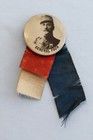 Circa 1918 Original Pinback Button W Ribbon Wwi French General Ferdinand Foch