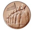 Usa Medal Bu U s  Navy Destroyer 53 John Paul Jones Cutting Through The Water