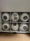 Miller Lite Beernament Holiday Christmas Tree Ornament Set Of 6 12oz
