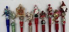 Holiday Beaded Pens  Bling Holiday   Stocking Stuffer   Basket Filler  Gift 