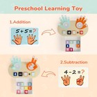Educational Learning Number Toy For Toddler - Finger Counting Math Toys  Home   