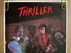 Original Vintage Poster Michael Jackson Thriller Music Memorabilia Pin Up 1980   s