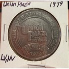 3 Vintage Union Plaza Las Vegas Casino One Dollar Gaming Tokens 1979 1988 Set