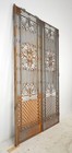 Antique Victorian Wrought Iron Double Gates 57 X 95 875 In 