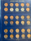 The Last Wheatback Cents Complete Set  1941 - 1958  Pds In Vintage Album
