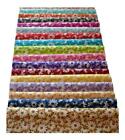 102 Piece Flower Shower   Pre-cut Charm Pack 5  Squares 100  Cotton Fabric Quilt