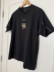 Adidas La Los Angeles Football Club Lafc T-shirt Soccer Black Mens Sz M Cotton