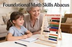 Magikon Wooden Counting Number Frame  10 Rows Abacus For Kids Learning Math     