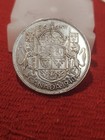 1940 Canada Silver Fifty Cents Coin George Vi Half Dollar