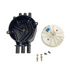 Ignition Distributor Cap   Rotor Kit For Cadillac Chevy Gmc V6 4 3l Dr475 D328a
