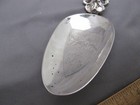 Antique Dutch Silver Christening Spoon-1706 Original-altered-as Is