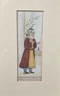 19th Century Mughal Miniature Gouache Portrait Of Sufi Figure  South Asia