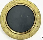 Marine Porthole Mirror Solid Brass Ship Nautical Wall Hanging 11 5 