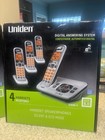 Uniden D1680-4 Digital Single Line Cordless Phone - 4 Handsets Nib