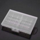 Useful 1x Hard Plastic Battery Case Box Holder Storage For 10 Aa aaa Batteries