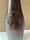 Antique Bottle Cincinnati Ohio C1885 Christian Moerlein Amber Glass Embossed