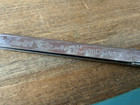Vintage Dubl Duck Hair Shaper Blue Handle Gold Ducks Barber Razor Shavette Usa