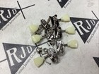 Epiphone Deluxe Tuners Tuning Keys Pegs Heads Nickel Tulip Keystone 3 Per Side