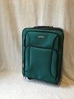 American Tourister Softside 3 Piece Luggage Set Darker Green 2 Handbags 1 Roller