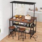 48  Kitchen Island Storage With Sliding Barn Door  Table Island Kitchen Cabinet