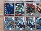 Bakugan Battle Brawlers Metal Magnetic Cards Lot Of 18 Different - Spin Master