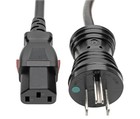 Tripp-lite P006-l25-hg15 25    Power Cord Hospital Medical Locking C13  5-15p 15a