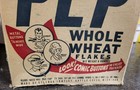 1940s Pep Cereal Box Superman Button Offer   Comic On Back Scarce Original 