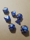 Polyhedral Gaming Dice  7pc Set  d4 6 8 10 12 20    Free Shipping