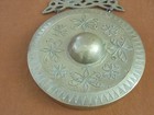 Vintage Maranao Brass Gong Handmade Phillipines 7 Inch 