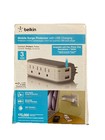 Belkin Bst300bg 3-outlet 2 Usb Charging 360 Swivel Surge Protector Power Strip