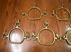 Lot Of 5 Brass Chifney Bits