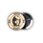 David Bowie Button Pin   2 25    Vintage Portrait   Classic Rock Pinback Badge