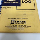 Vintage Newark Amateur Radio Station Log Book Unused Blank