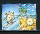 Bosniak Government Scott  473 Mnh Pair Europa 2004 Clocks On Beach    458281